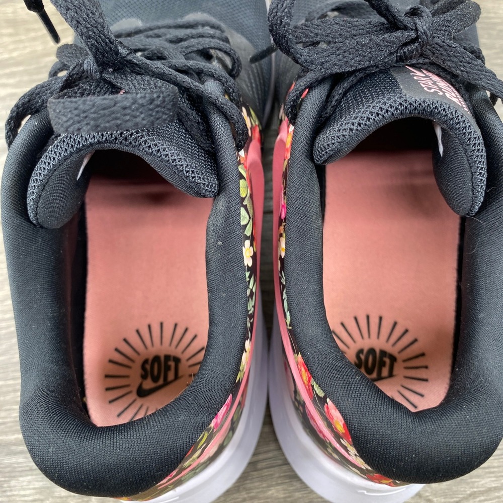 Nike Star Runner 2 Vintage Floral Black Pink Kids Shoes BV1723-001 Size 5Y - Picture 6 of 8